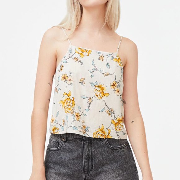 PacSun Tops - PACsun LA Hearts NWT linen tank Size Medium
